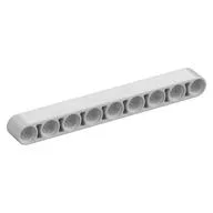 Technic Beam 1 x 9 Thick / Very Light Bluish Gray