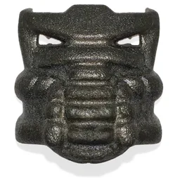 Large Figure Mask Krana Xa / Pearl Dark Gray