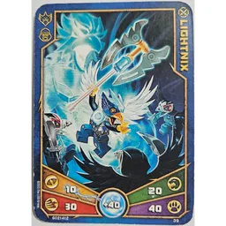 Trading Card, Legends of Chima Deck #1: 39 [Lightnix] / [No Color/Any Color]