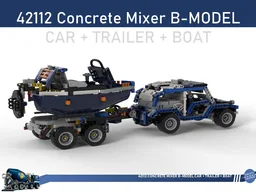 42112 Alternate CAR + TRAILER + BOAT