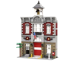 Fire Brigade (10197-1) - Facade Mod