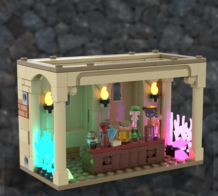Lego Logic and Potions Obstacle
