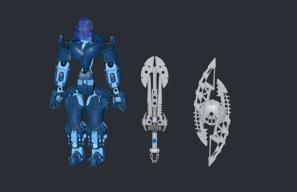 Lego Hahli, Tenacious Toa of Water