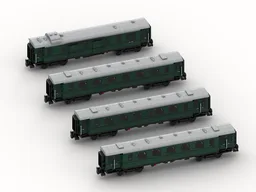 Eilzugwagen (1930) Passenger Coaches (Moc-Pack) (8w)