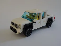 VW Amarok Pick up truck - minifig compatible 2-seater version