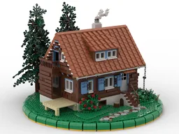 Cozy Cabin Diorama