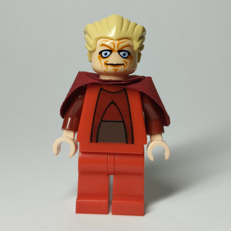 Lego Chancellor Palpatine, Red Outfit (Clone Wars)