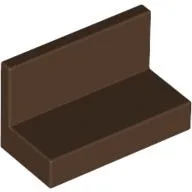 Panel 1 x 2 x 1 [Square Corners] / Brown