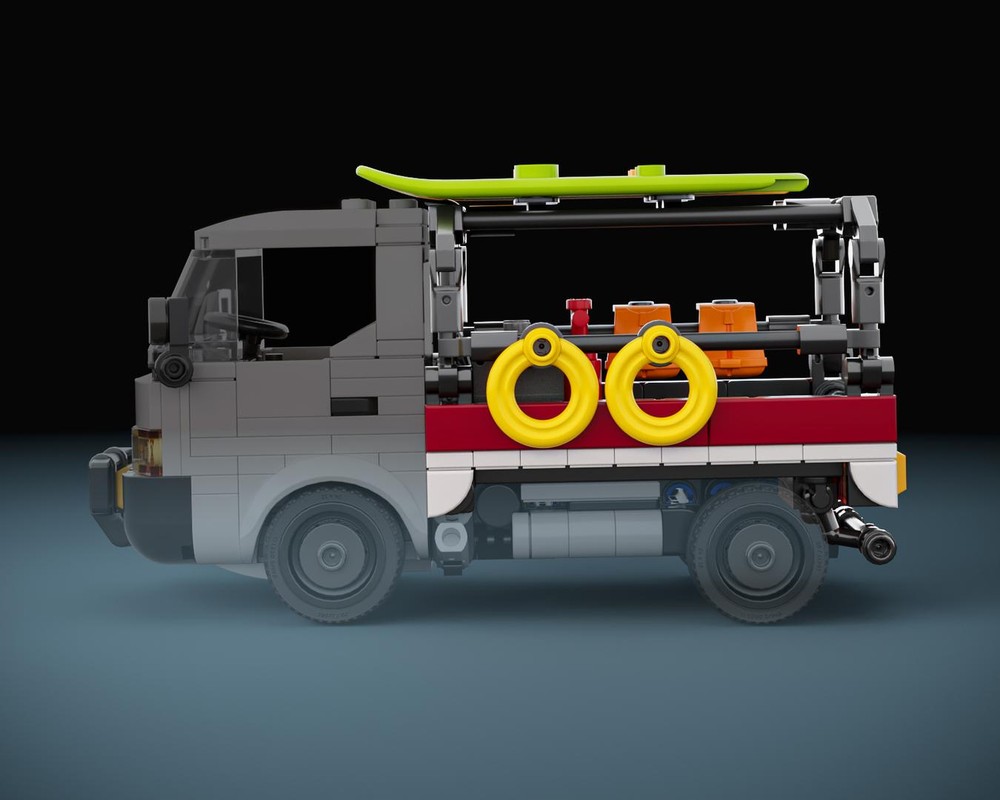 Lego Lifeguard Bed Add-on for JDM Kei Truck
