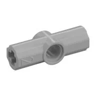 Technic Axle and Pin Connector Angled #2 - 180° / Pearl Light Gray