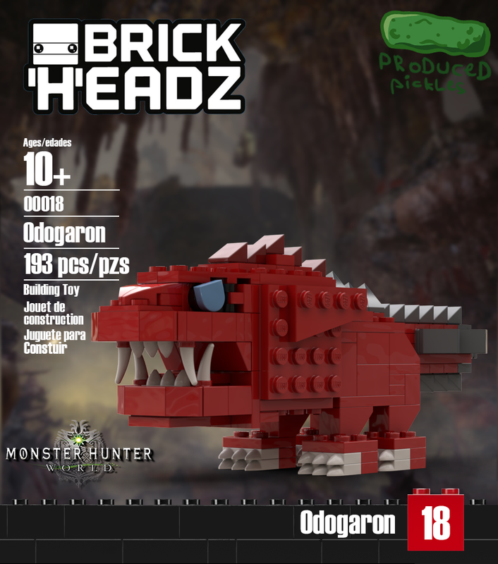 Lego Odogaron (Monster HUnter World)