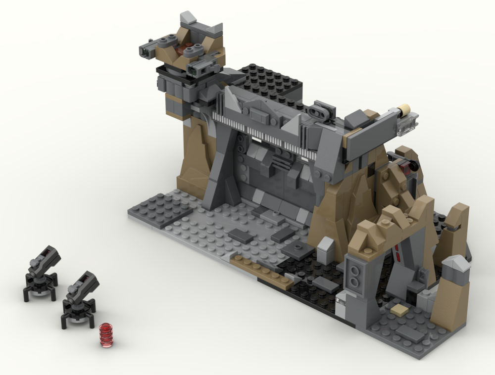 Lego Mandalorian Gatehouse [2x 75373 + 75386]