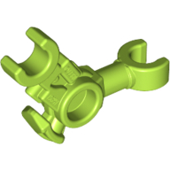 Lego Hero Factory Minifigure Arm [2 Clips at 90°] / Lime