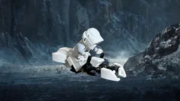 74-Z White Speeder Bike
