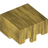 Helmet Rectangular / Pearl Gold