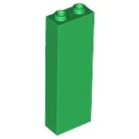 Brick 1 x 2 x 5 / Green