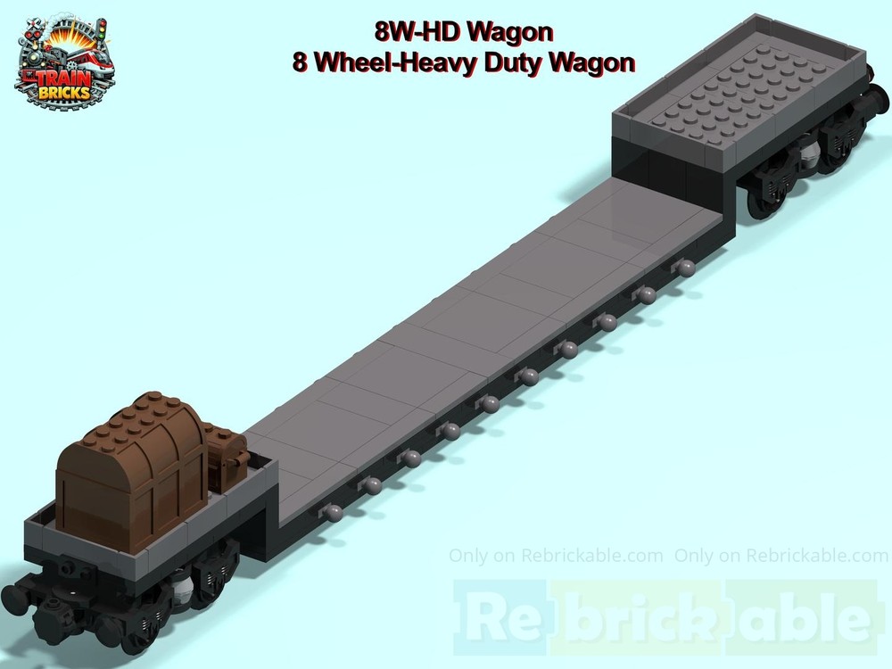 Lego 8W-HD Wagon (8 Wheel-Heavy Duty Wagon)