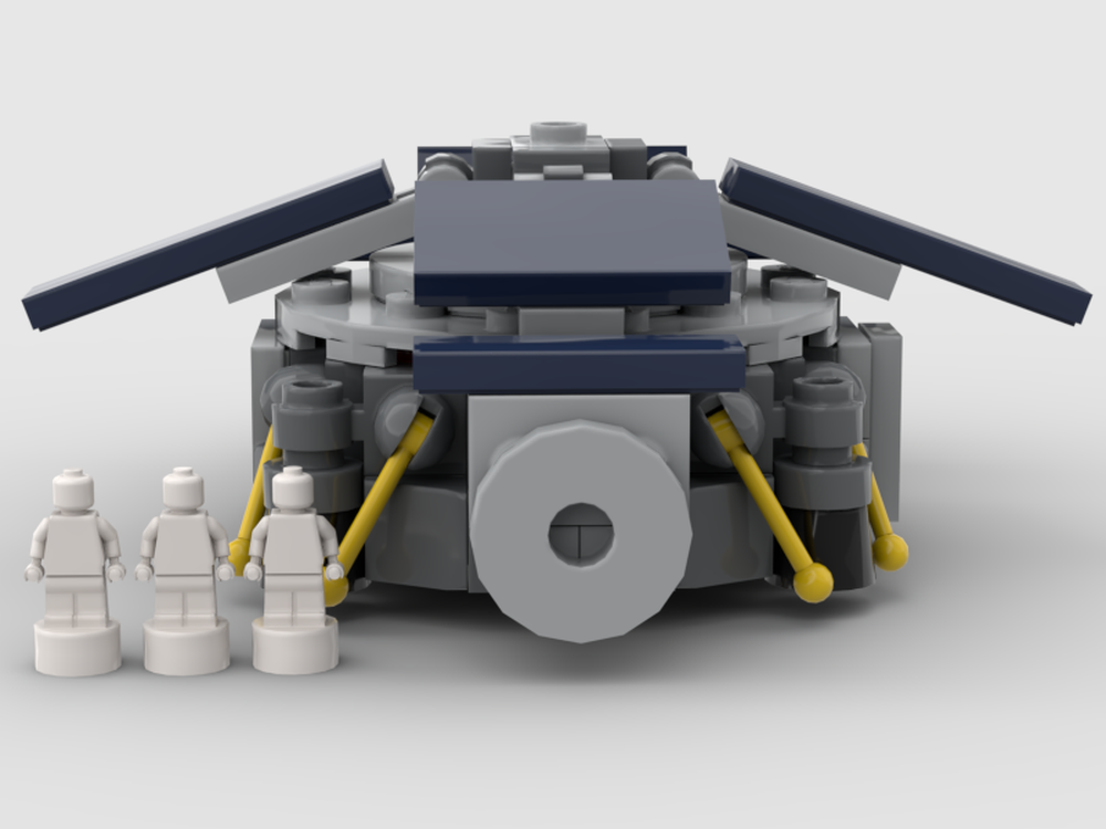 Lego Jamestown base - For all mankind (nanofigure scale)