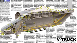 V-TRUCK Foldable VTOL Dropship