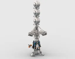Destiny Cosmodrome Exodus Colony Ship Model