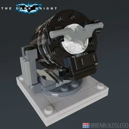 The Bat-signal (from "The Dark Knight")