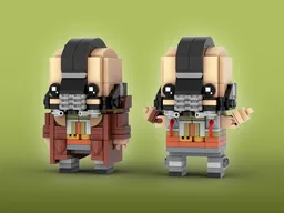 Bane Brickheadz LEGO MOC - The Dark Knight