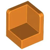 Panel 1 x 1 x 1 Corner / Orange
