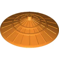 Hat, Conical Asian Style / Orange