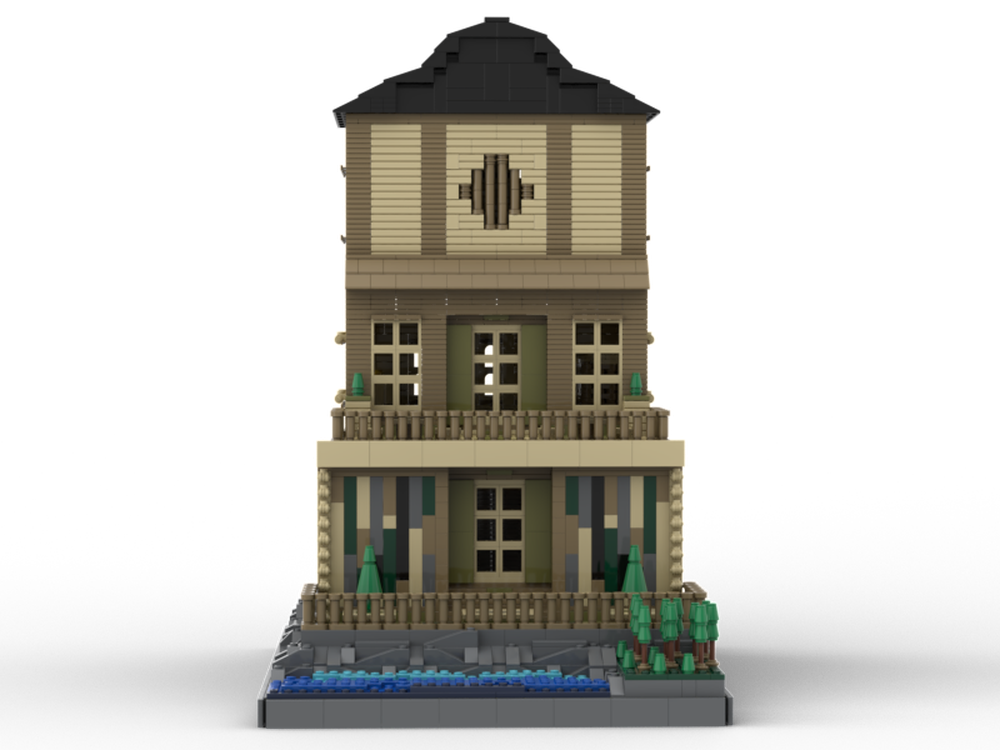 Lego Ocean House - 10276 Colosseum Alt Build