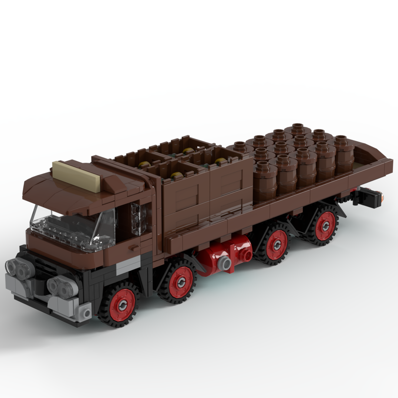 Lego Guy Invincible - 8x4 Platform Lorry - WB