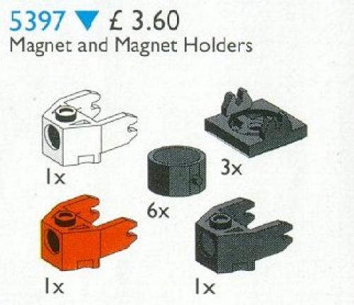 Lego Magnets and Magnet Holders