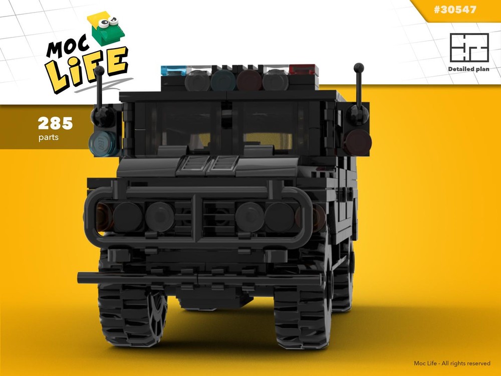 Lego Hummer H1 S.W.A.T.