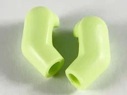 Arm, (Matching Left and Right) Pair / Yellowish Green