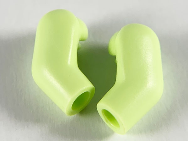 Lego Arm, (Matching Left and Right) Pair / Yellowish Green