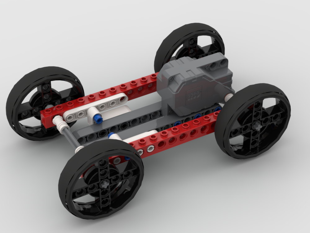 Lego Simple Pullback Vehicle