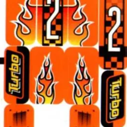 Sticker Sheet for Set 8641-1 / [No Color/Any Color]
