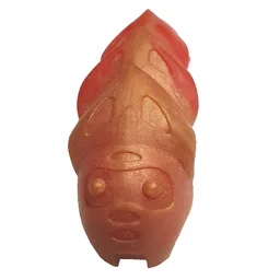 Large Figure Accessory, Rahkshi Kraata Stage 5 with Marbled Red Tail Pattern / Pearl Lime