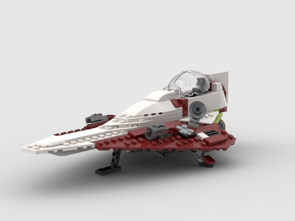 Lego Obiwans starfighter landing gear mod