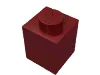 Brick 1 x 1 / Dark Red