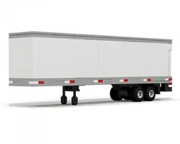 Semi truck trailer