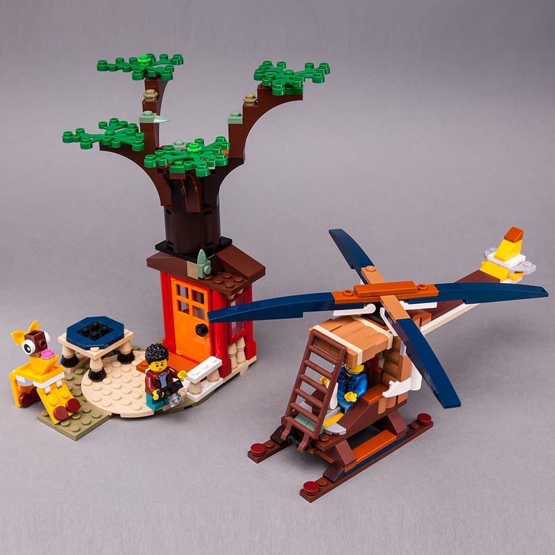 Lego 31116 Helicopter & House