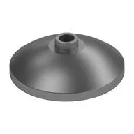 Dish 3 x 3 Inverted [Radar] / Metallic Silver