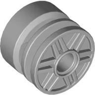 Wheel 18 x 14 with Pin Hole, Fake Bolts and Shallow Spokes / Light Bluish Gray