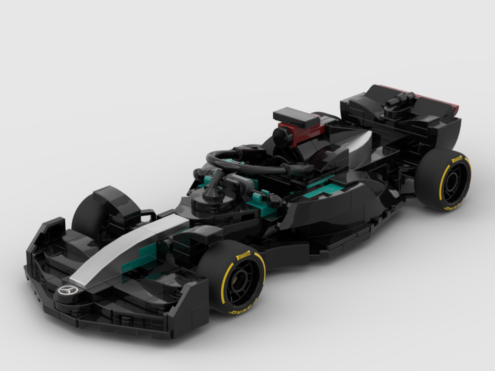 Lego F1 Car W15 Mercedes 2024 (Formula 1)