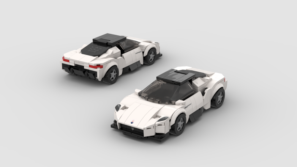 Lego Maserati MC20 - White (Speed Champions)