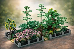 Modular Park with Trees