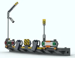Ninjago City style - New Hashima Walkway