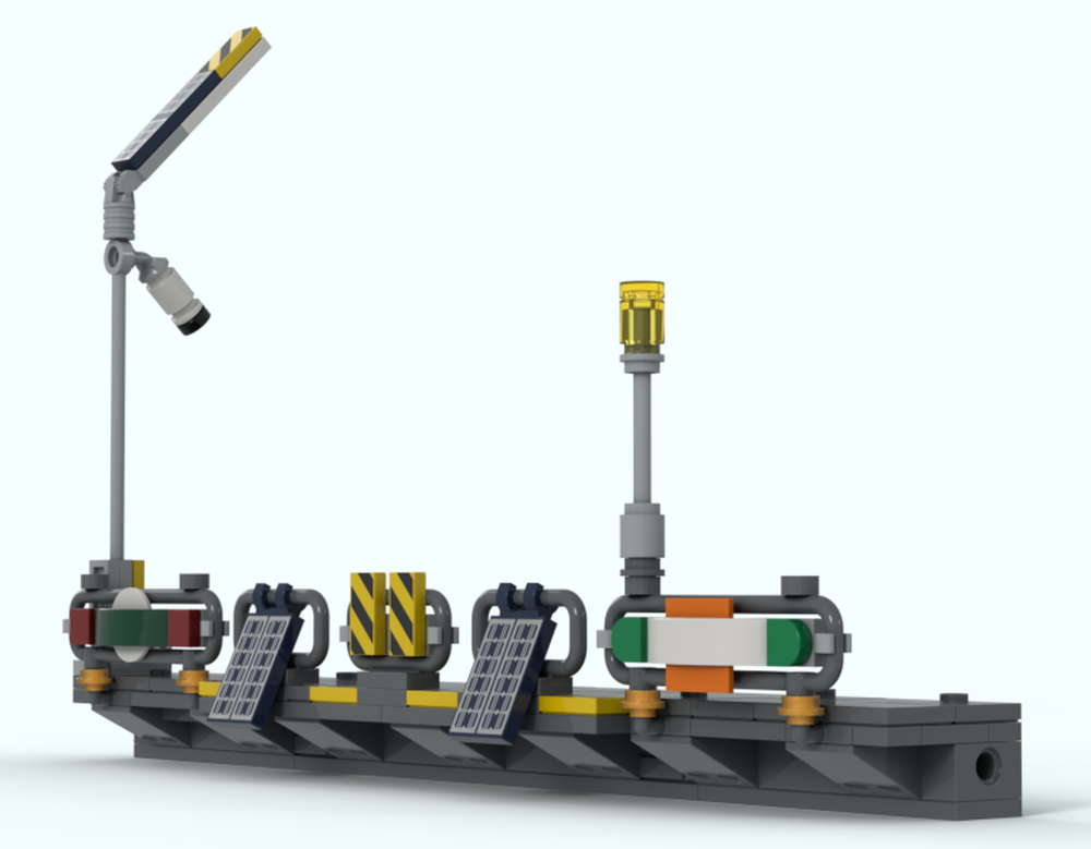 Lego Ninjago City style - New Hashima Walkway