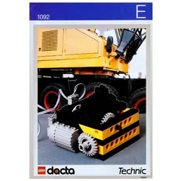Activity Booklet E - Crane - Set 1092 / [No Color/Any Color]