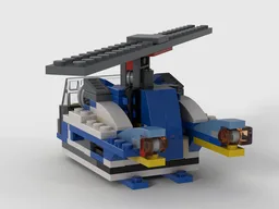 Split Tail Helicopter